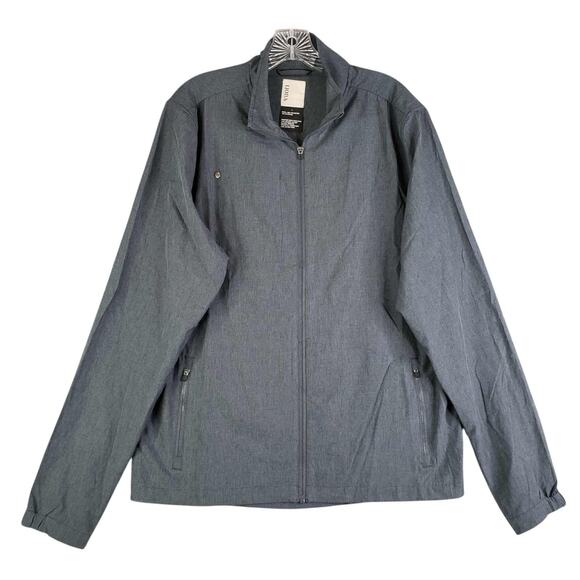 Vuori Venture Track Jacket Mens Large Gray Lightweight Athletic Athleisure - Picture 2 of 10